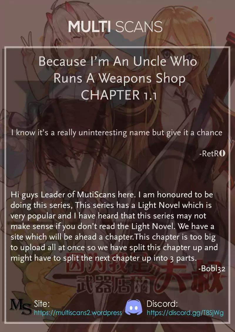 Because I'm An Uncle who Runs A Weapon Shop Chapter 1.1 40